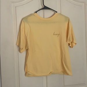 brandy melville honey tshirt